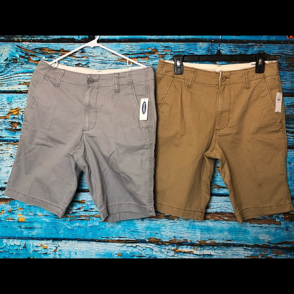 Old Navy Men's Straight Short Bundle Size 29 NWT